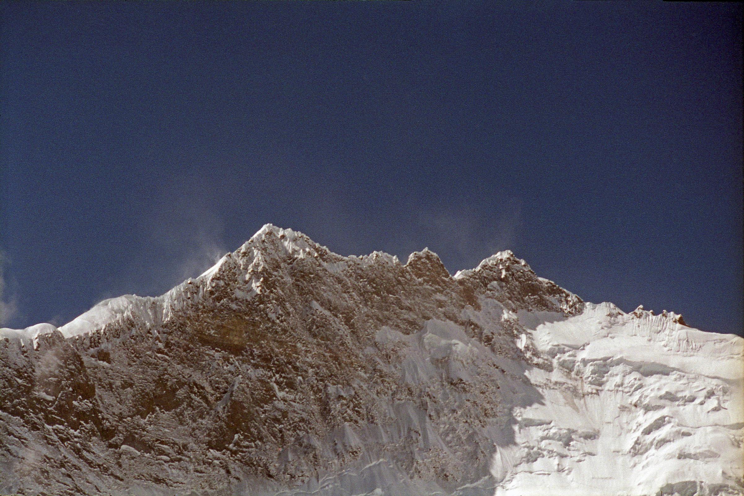 12 14 Lhotse Shar, Lhotse Middle, And Lhotse Main Close Up From Everest East Base Camp In Tibet